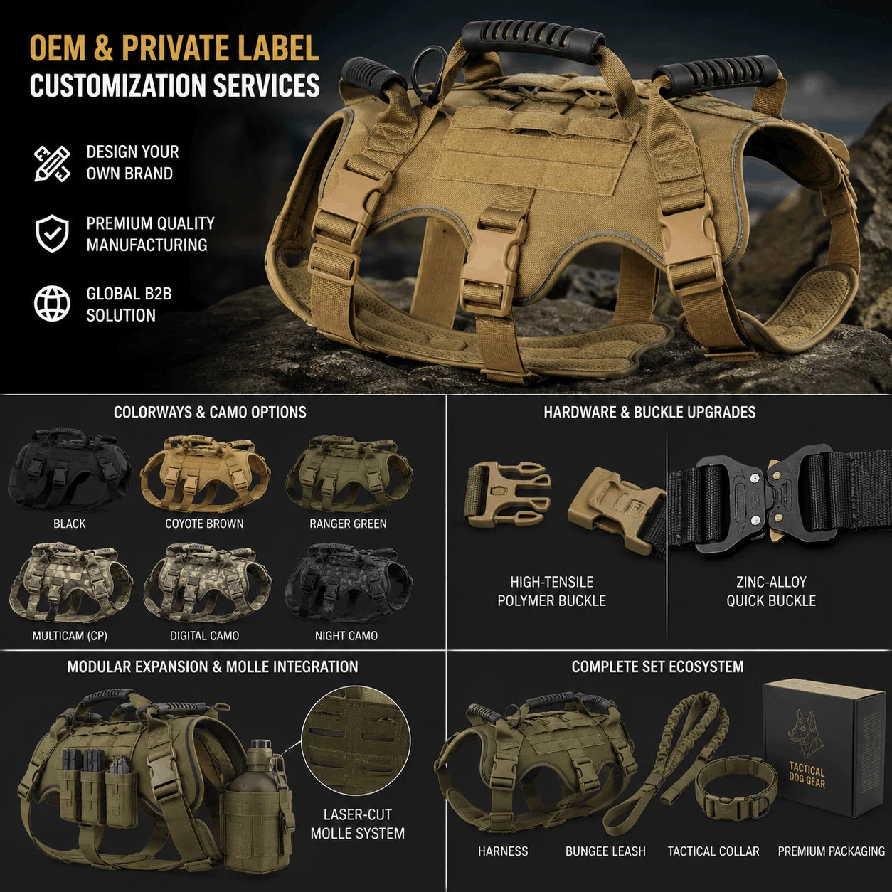 custom K9 harness supplier custom K9 harness supplier